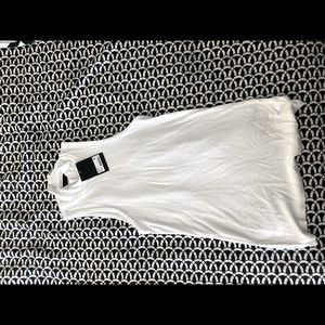 ATM sleeveless much neck tank NWT